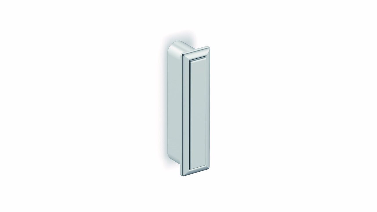 Hafele BRADLEY Gömme kulp mat krom 52mm