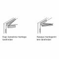 Hafele DCL84 Kapı kapatıcı F EN3,parlak pirinç