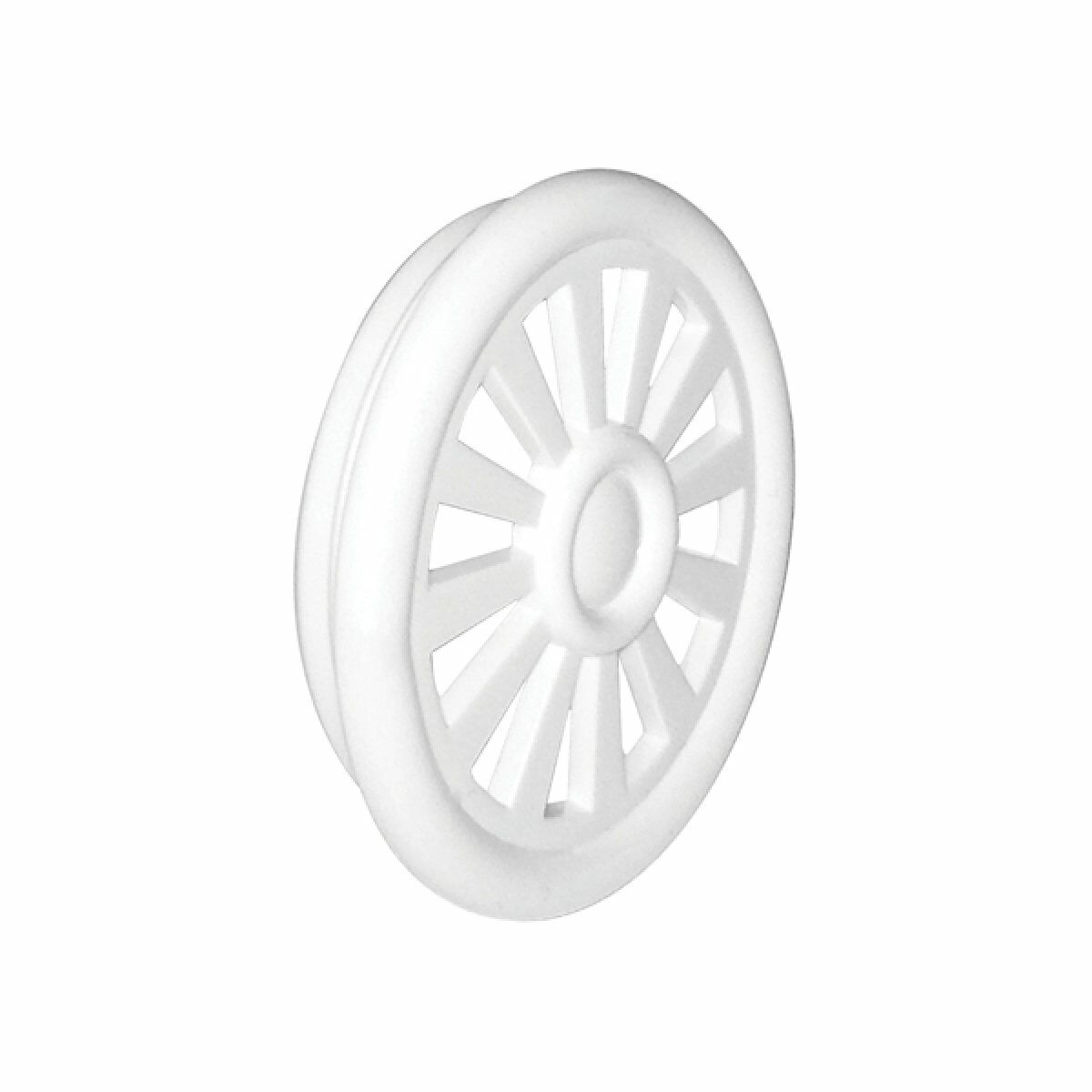 Hafele Menfez yuvarlak, beyaz, 46mm