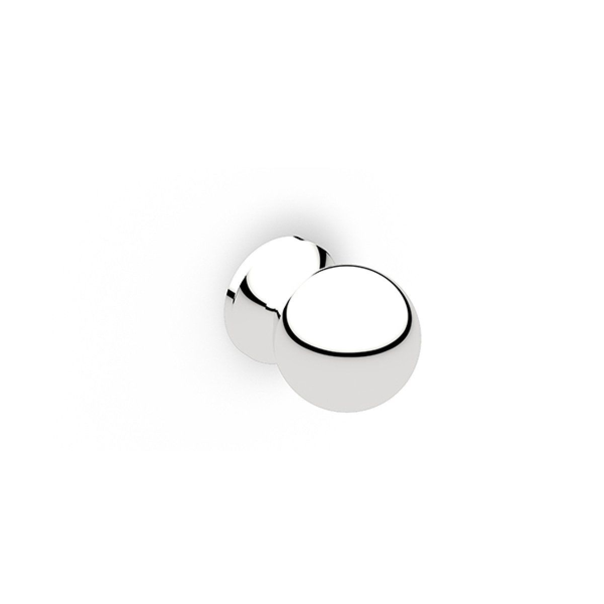 Hafele PEARL JR Düğme kulp parlak krom 18mm