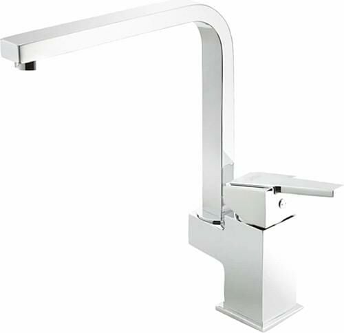 GPD Ritmo Krom Tek Gövde Eviye Bataryası | Eviye Bataryası