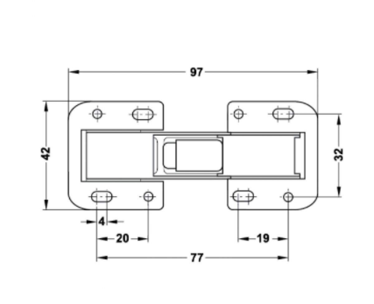 HAFELE THEO Tas Deliksiz Menteşe | 90° Mobilya Menteşesi