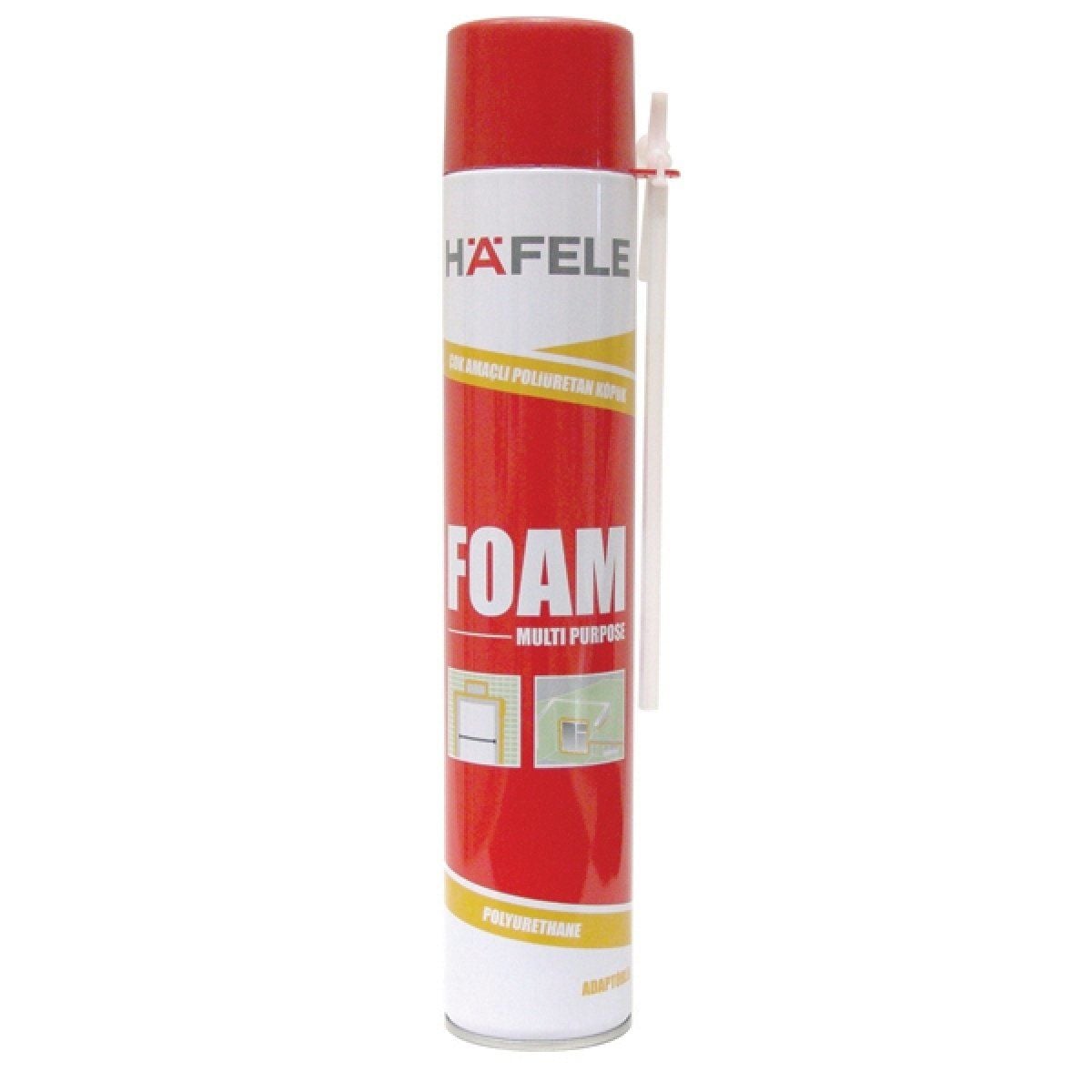 Hafele HAFELE Poliüretan Köpük adaptörlü 750ml(12 adet)