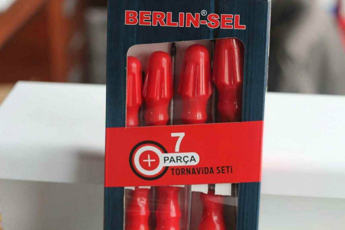 Berlin-Sel 7 Parça Tornavida Seti | Tornavida Seti