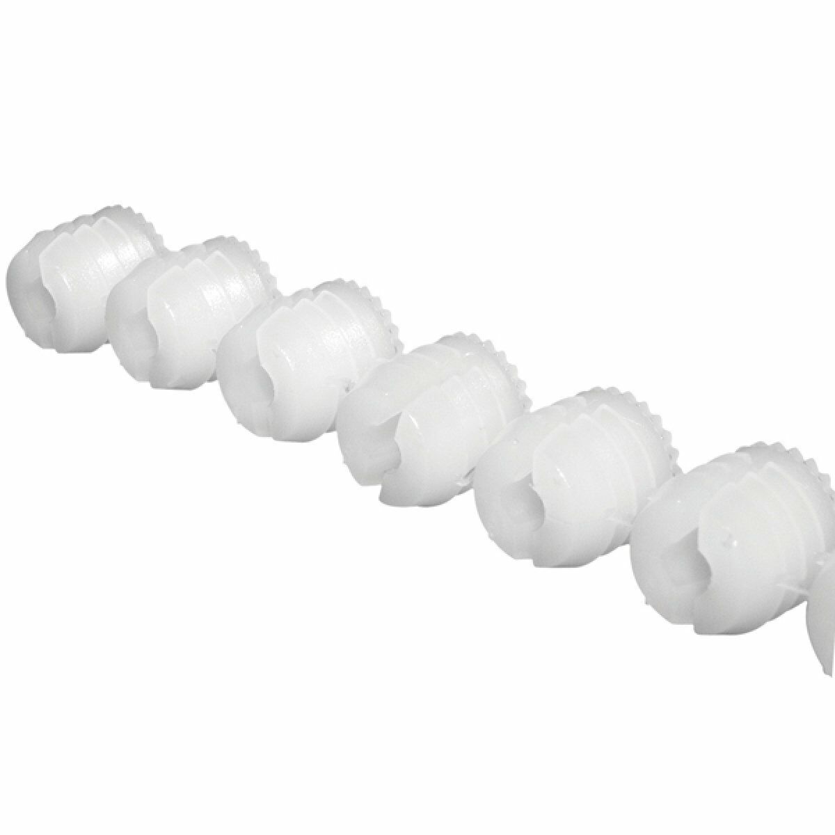 Hafele Dübel,açılan şerit naylon beyaz M6x8mm (36 adet)