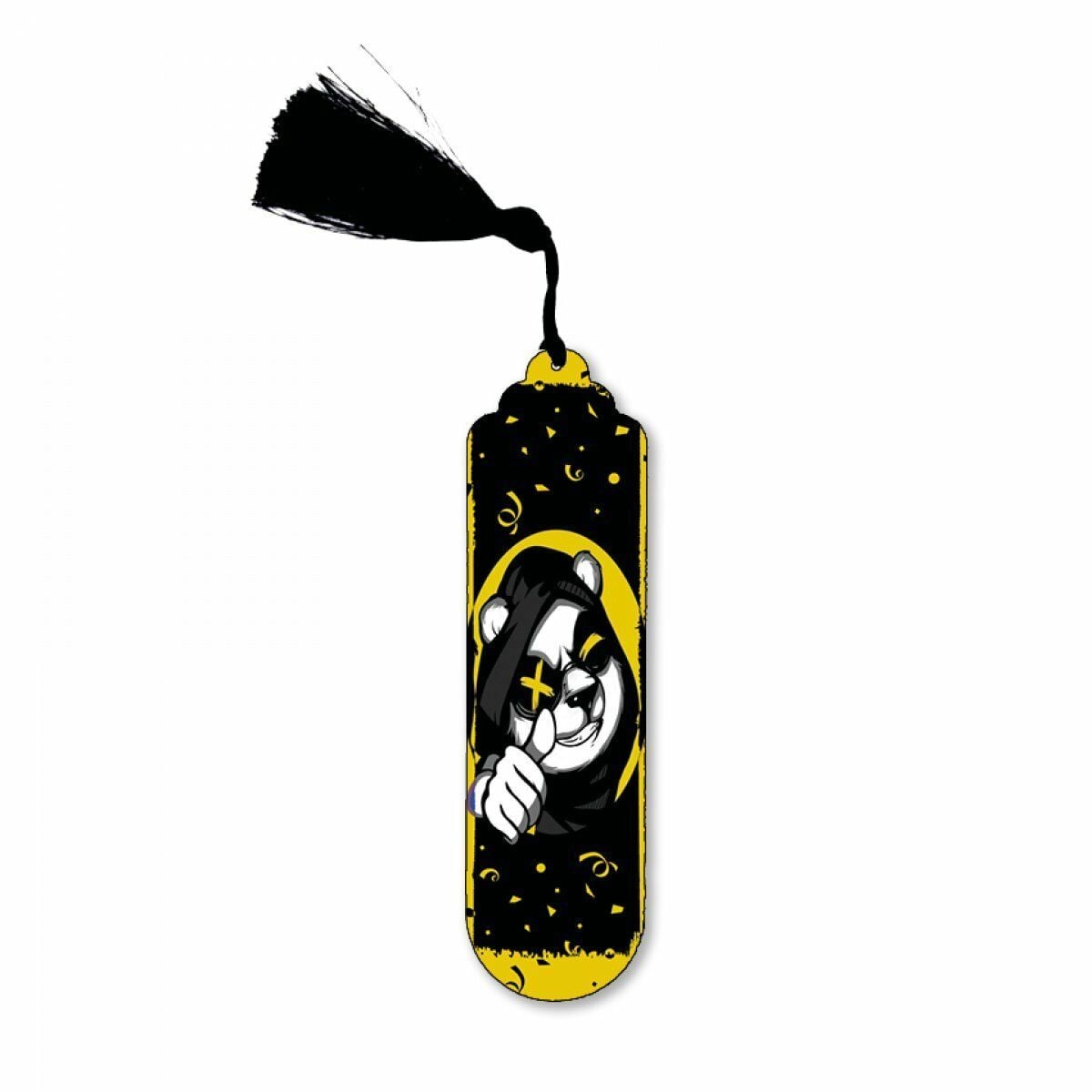 CoŞafak Özel Panda Tasarımlı Metal Kitap Ayracı 15 × 5 cm | Kitap Ayracı