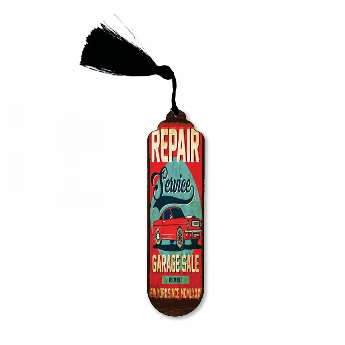 CoŞafak Özel Repair Tasarımlı Metal Kitap Ayracı 15 × 5 cm | Kitap Ayracı