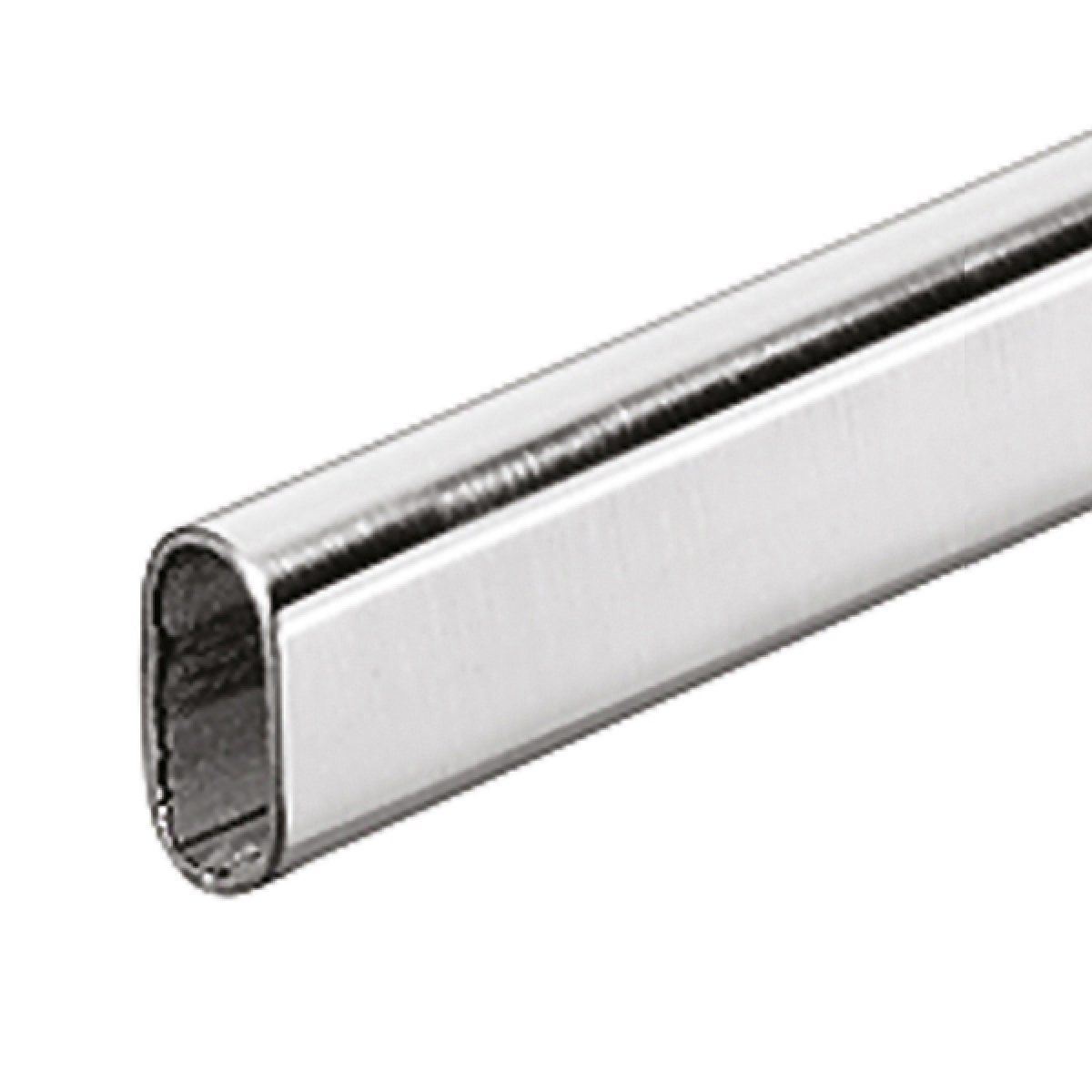 Hafele Askı borusu oval krom 0,8/15/1500mm