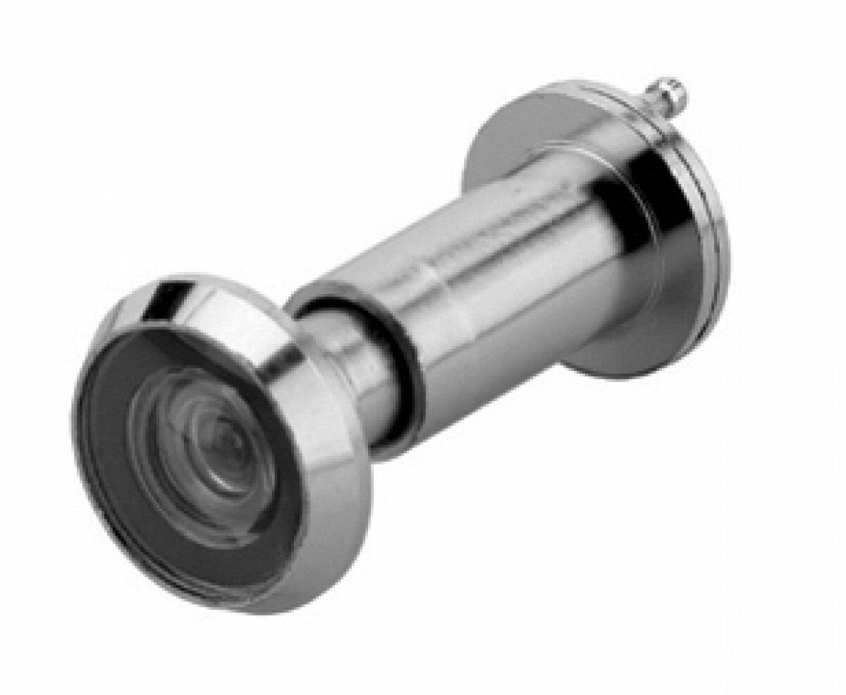 Hafele Kapı Dürbünü SEE 200 Parlak Krom 35–55 mm | 200° Geniş Açılı