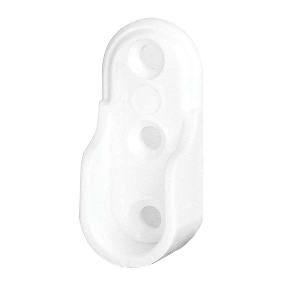 Hafele Flanş oval plastik, beyaz