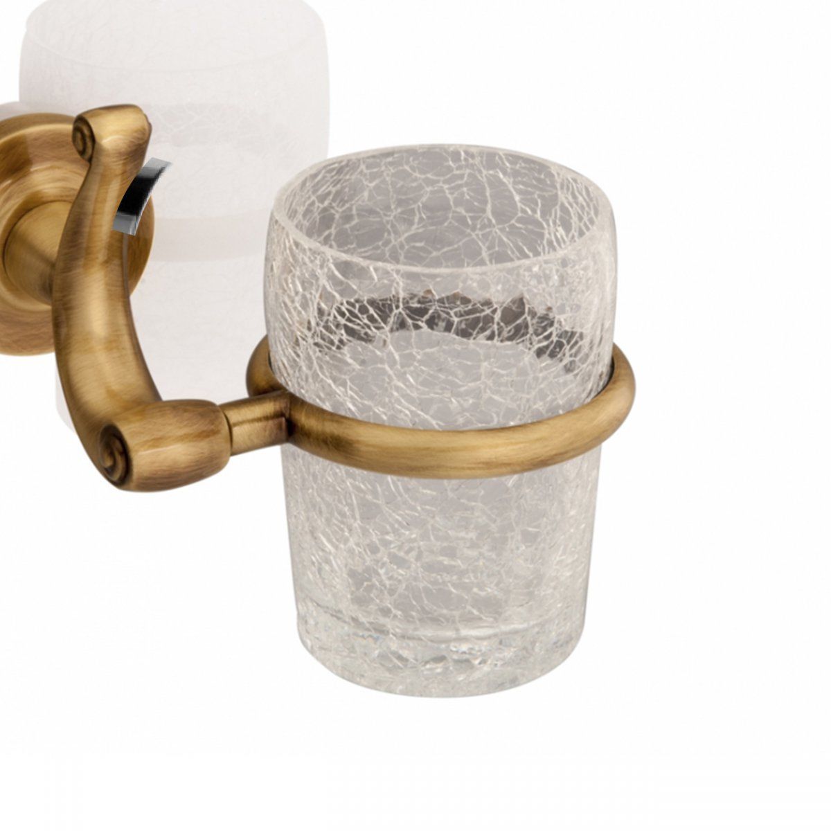 Bagno & Association Opera Duvara Monte Diş Fırçalık Antik Bronz | Diş Fırçalık