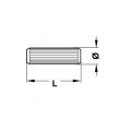 Hafele Kavilya plastik bej 8x30mm