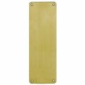 Hafele İtme plakası parlak pirinç 2x100x300mm