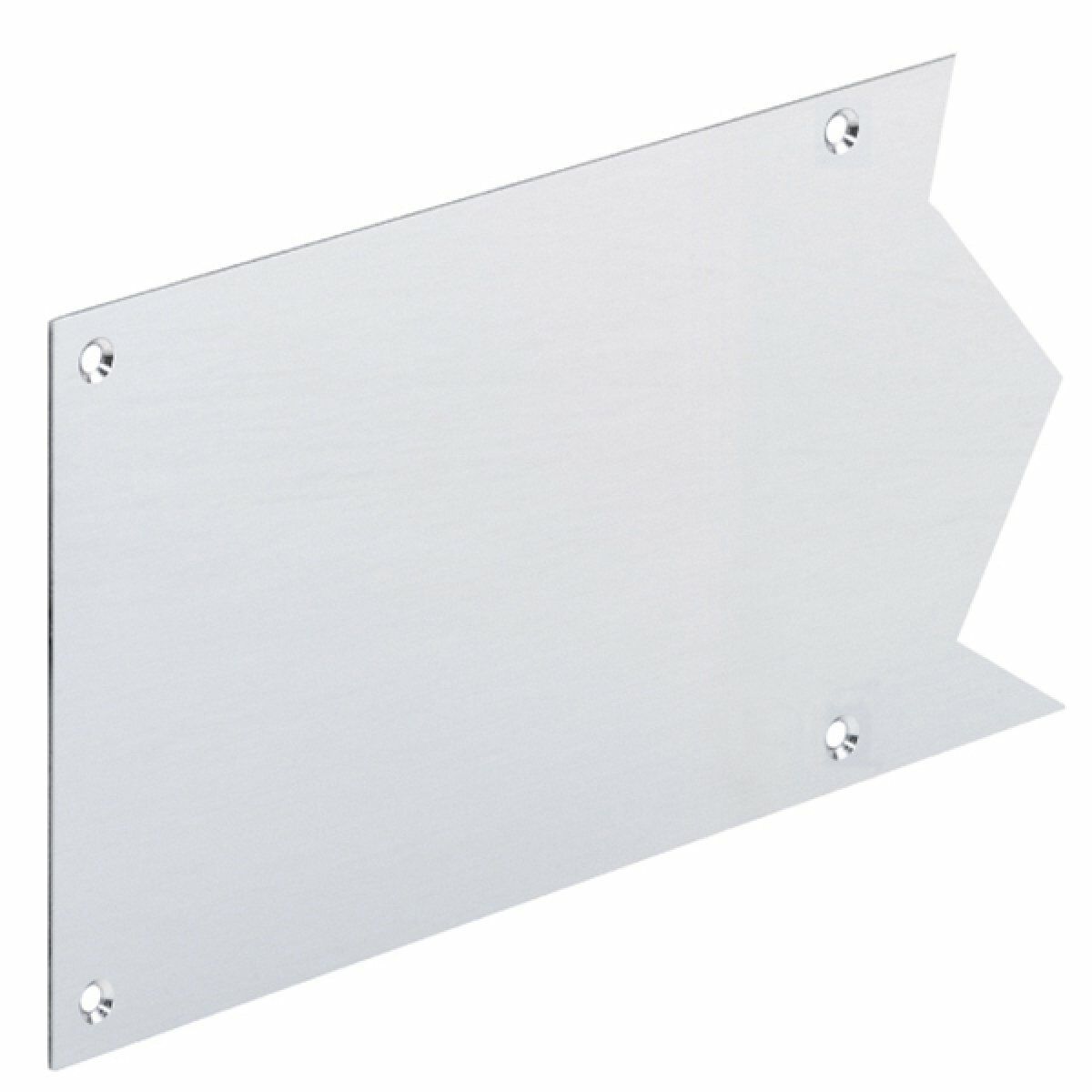 Hafele Paslanmaz Çelik Mat Tekmelik 1×150×1000 mm | Kapı Altı Koruyucu