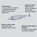 Hafele SX Dübel 8x40mm (100 adet)