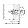 Hafele GK Dübel 22mm (100 adet)