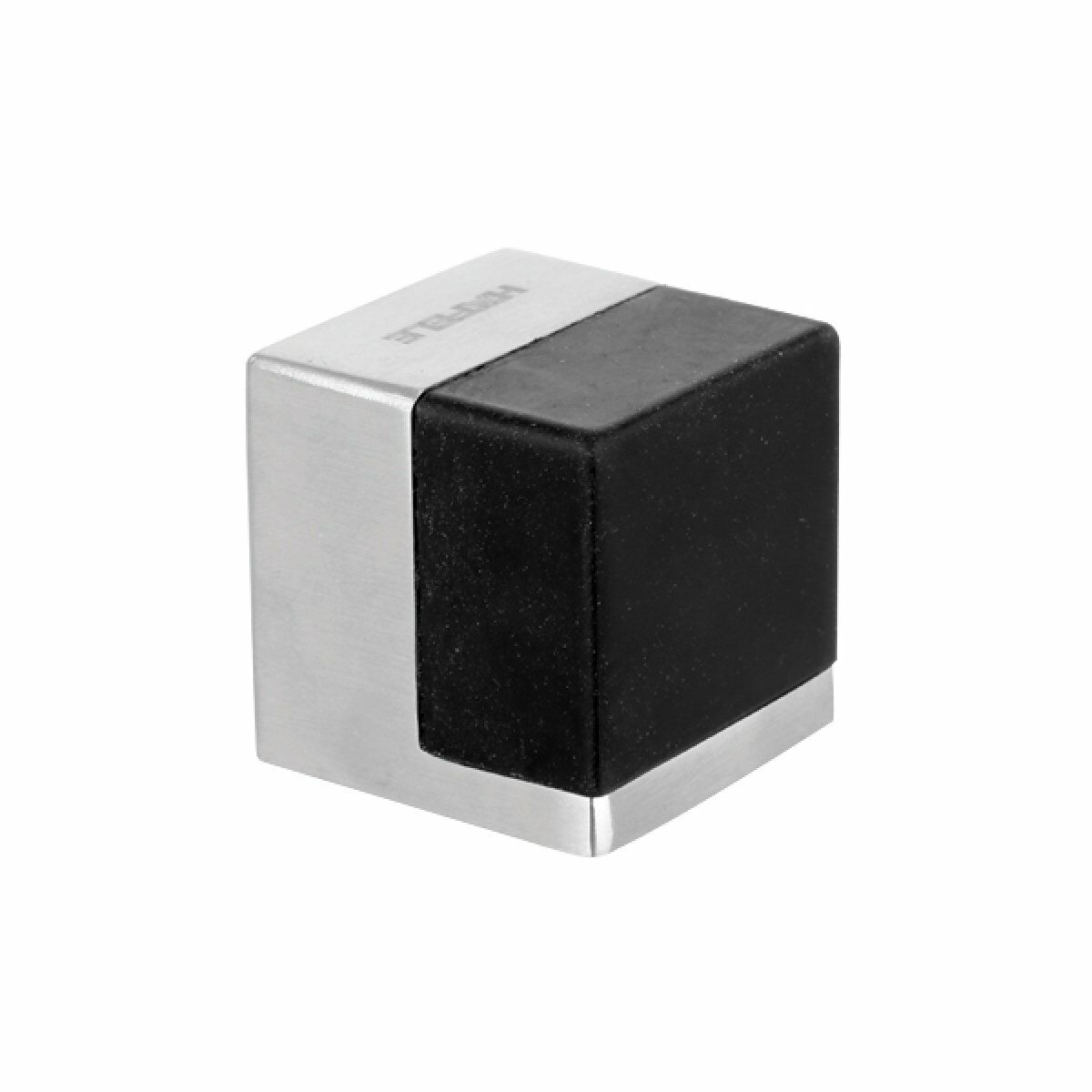 Hafele Kare Kapı Stoperi Zemine Monte Vidalı Paslanmaz Çelik Mat 40 mm | Zemin Tipi Kapı Durdurucu