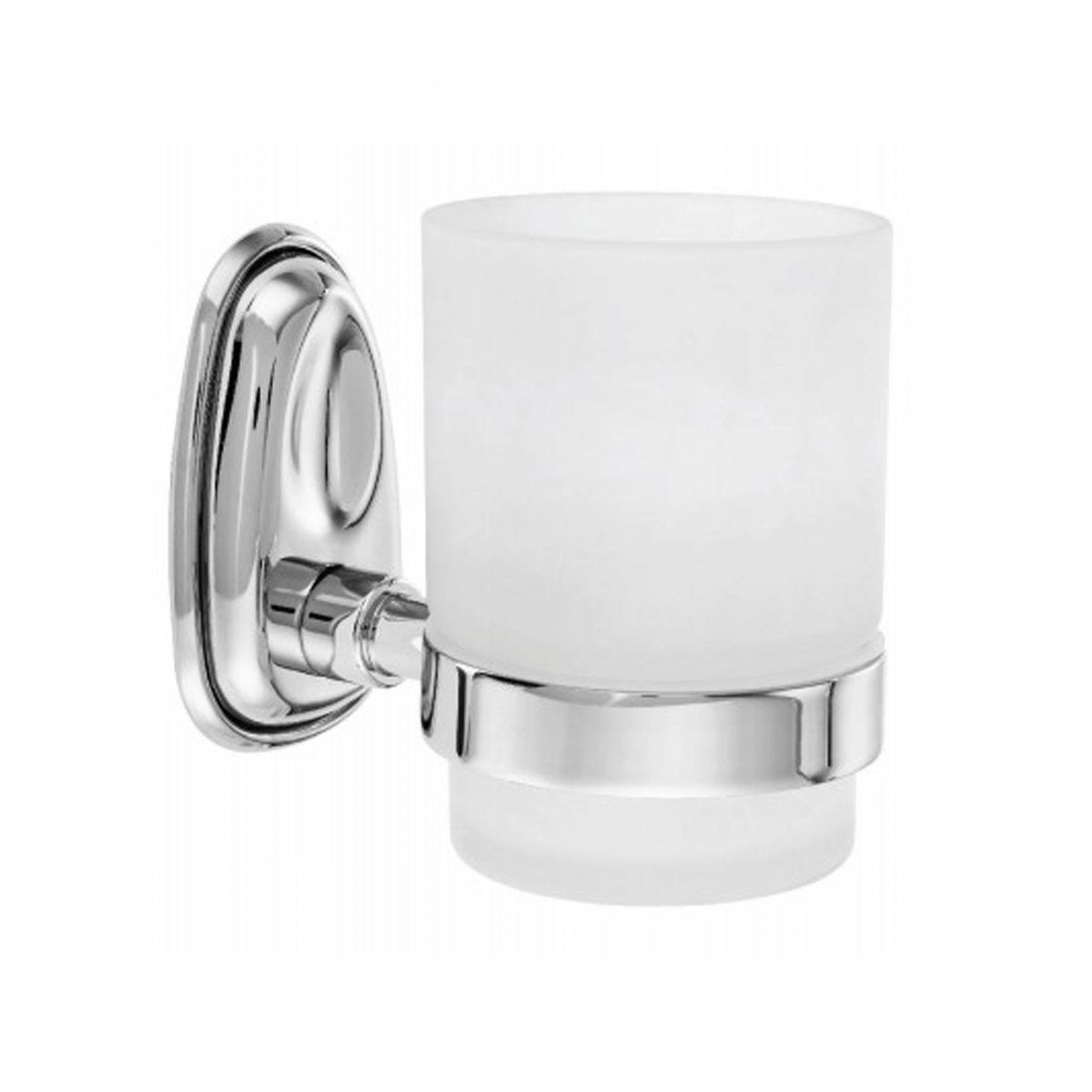 ECA Duvara Monte Diş Fırçalık Krom | Diş Fırçalık