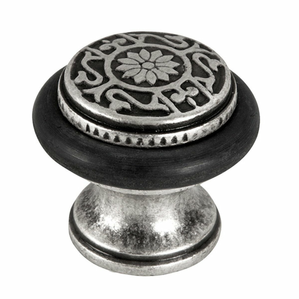 Hafele Kapı Stoperi Zemine Monte Vidalı Antik Gümüş 31×40 mm | Klasik Zemin Tipi Stoper