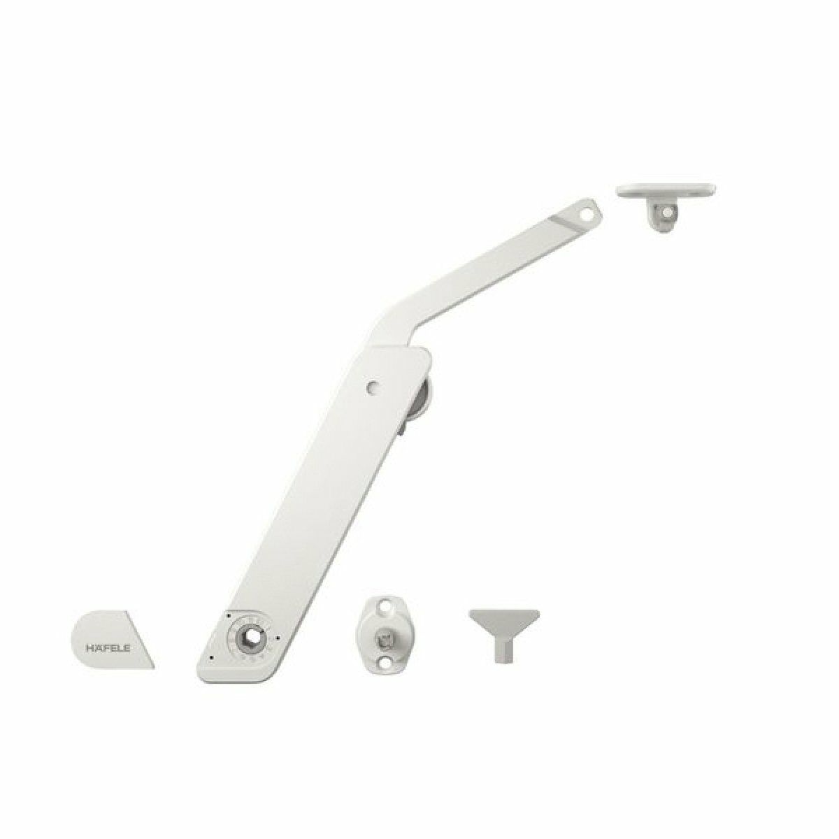 Hafele FREE FLAP H 1.5 Makas seti A beyaz sol