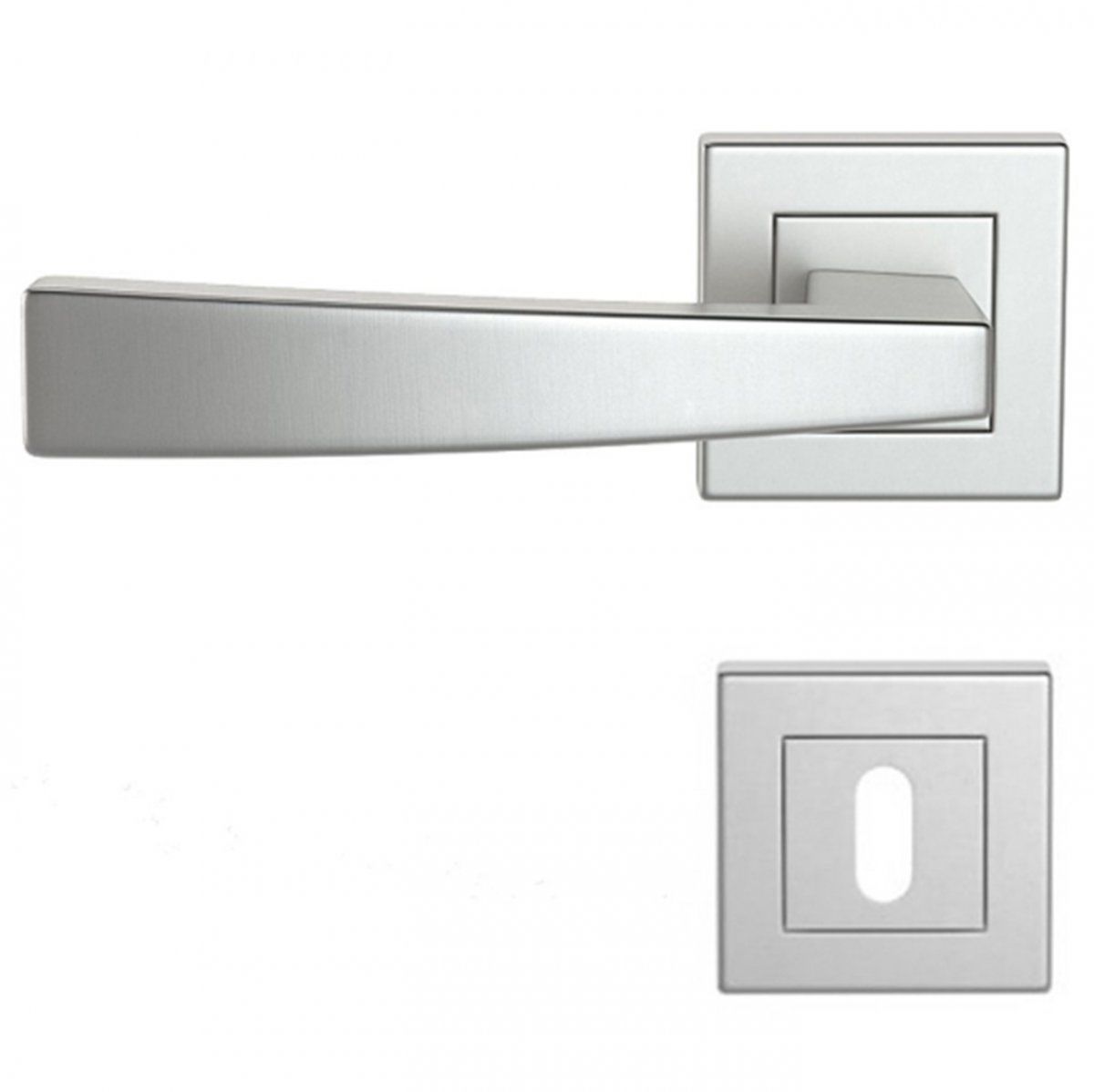 Condi Collection Oda Tipi Krom Paslanmaz Çelik Kapı Kolu 1021 | Kapı Kolu