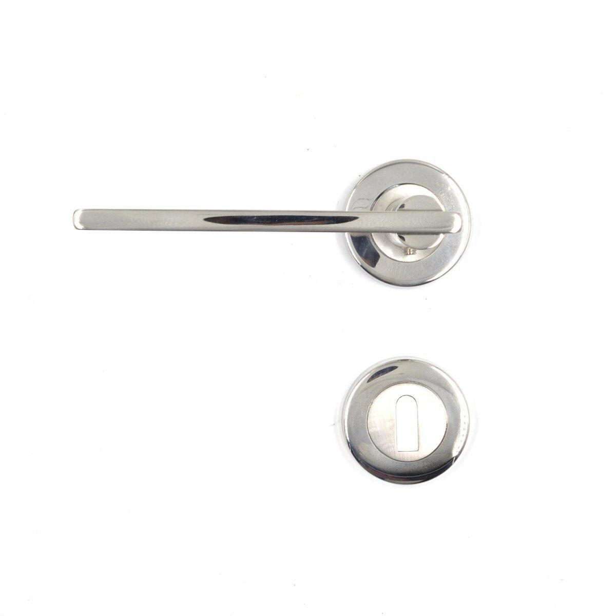 Condi Collection Oda Tipi Krom Paslanmaz Çelik Kapı Kolu 803 | Kapı Kolu