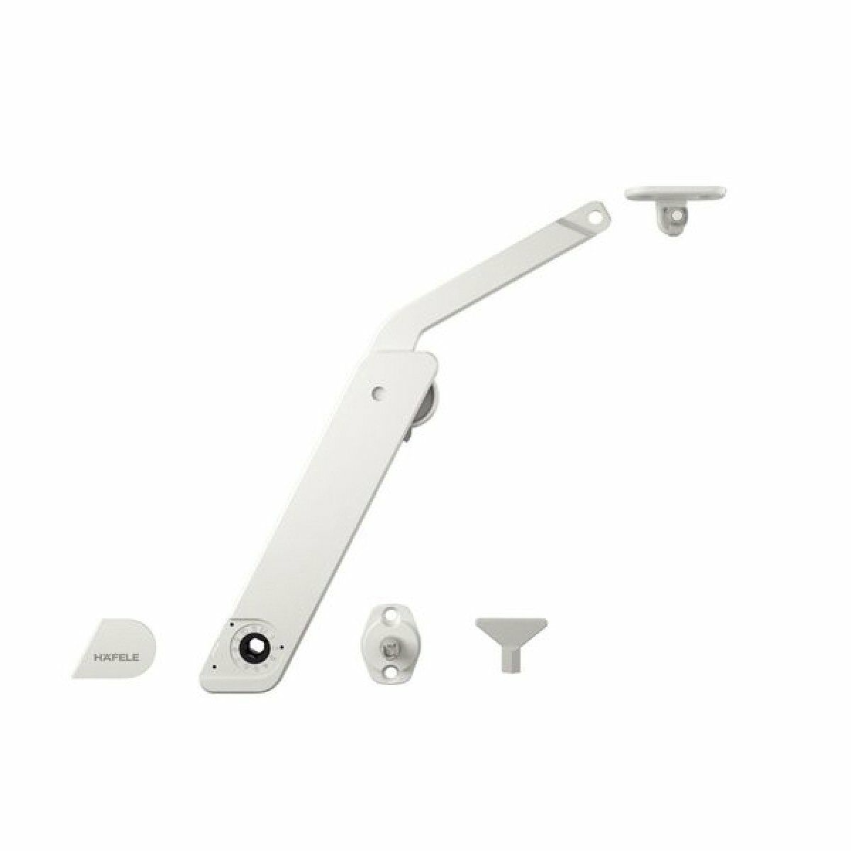 Hafele FREE FLAP H 1.5 Makas seti D beyaz sağ