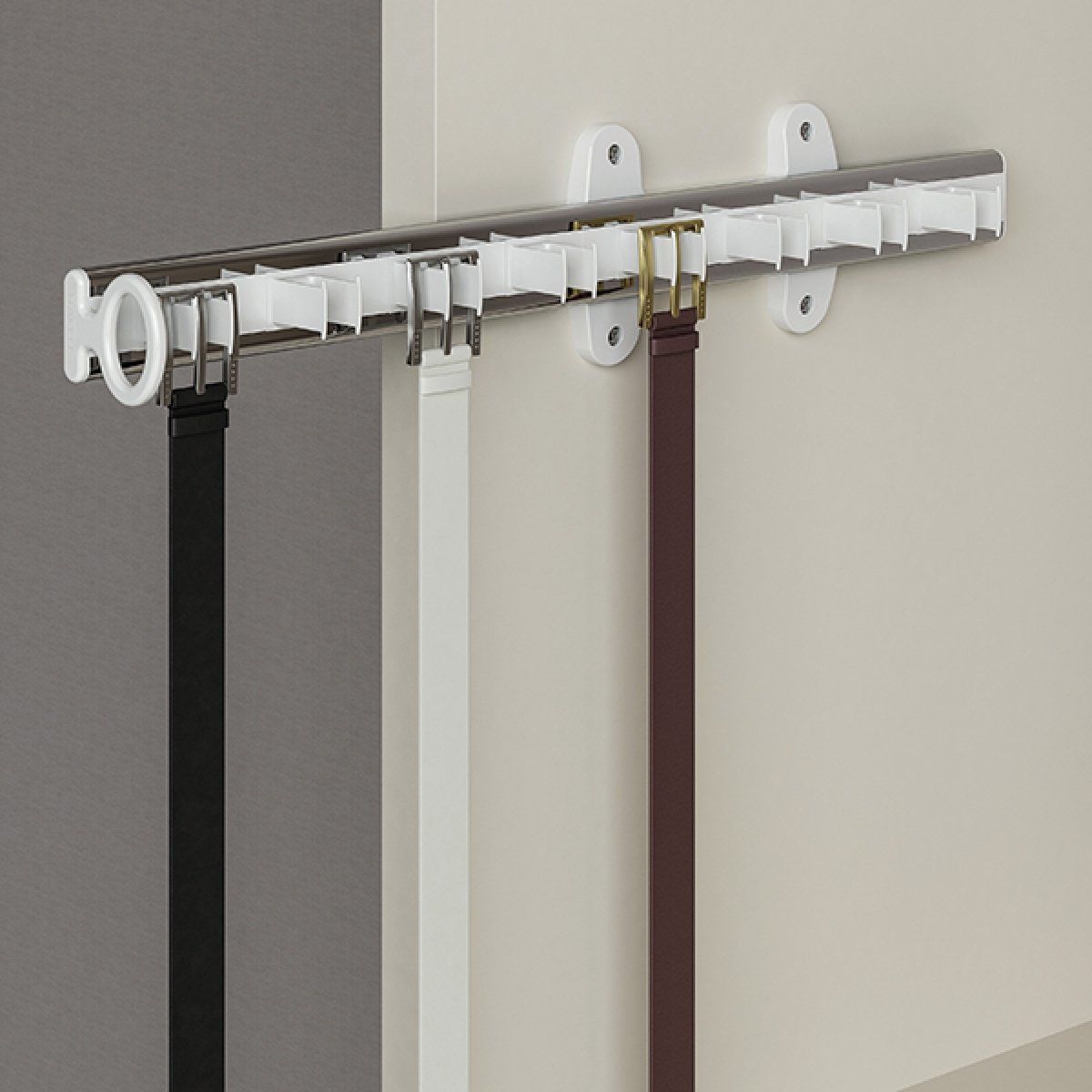 Hafele SELECT Kemerlik, byz (8'li) 86x482x88mm