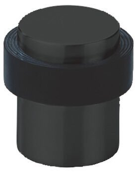 Hafele DSF 04 Stoper zem.vidalı 30x40mm m.siyah