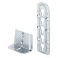 Hafele Karyola bağlantı galvaniz 140mm
