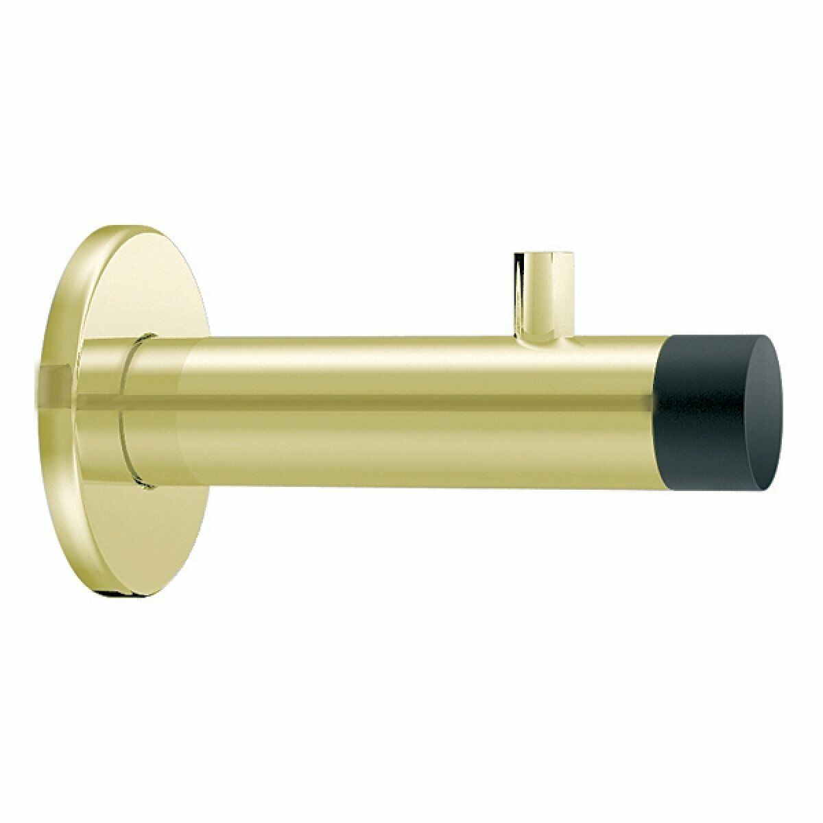 Hafele Duvara Monte Vidalı Stoper Parlak Pirinç 82 mm | Kapı Stoperi