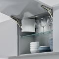 Hafele FREE FLAP 1.7 E Makas seti A gri