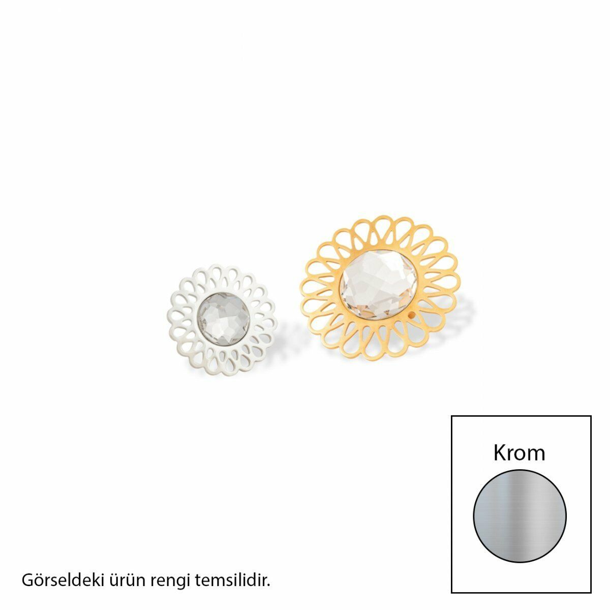 Zavinna Z103 Metal Krom 64mm