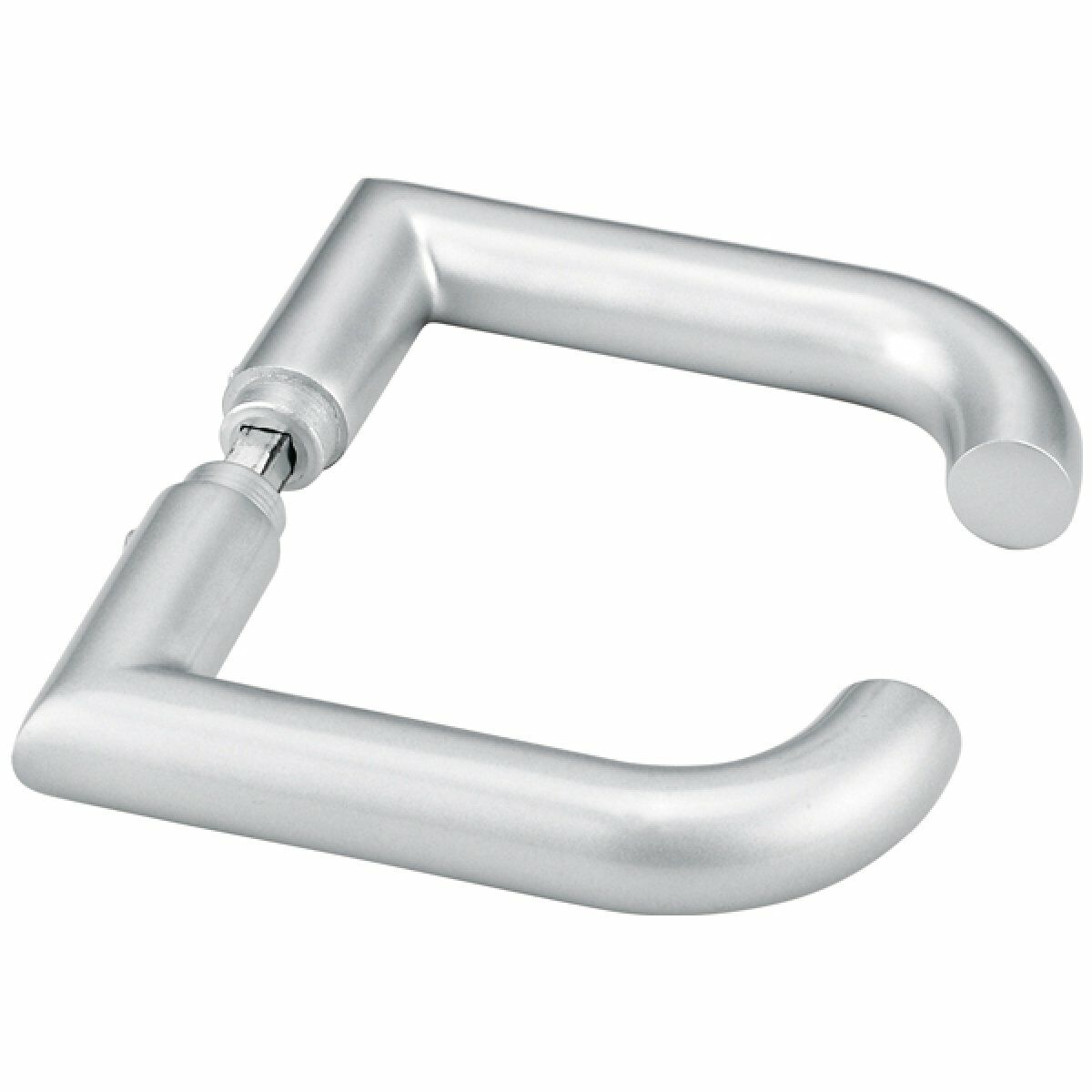 Hafele GLASS TURE Cam Kapı Kolu Gümüş Renkli | Paslanmaz Çelik