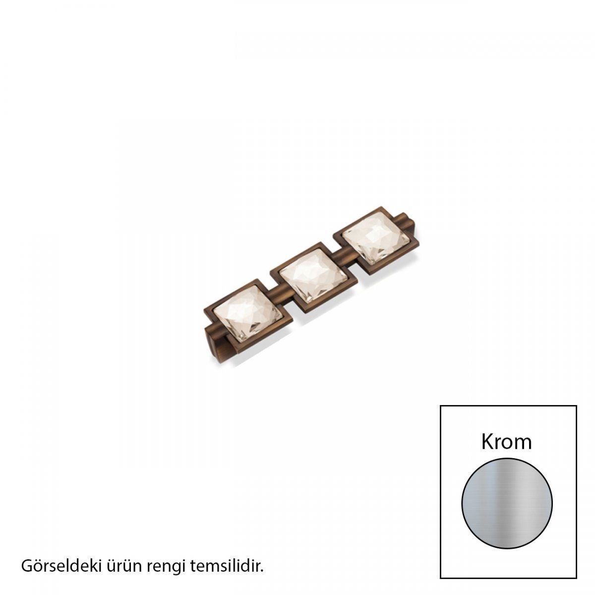 Zavinna Z106 Metal Krom 128mm Akslı Kulp