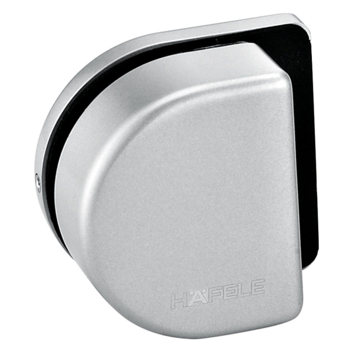 Hafele GLASS TURE Cam Kilit Karşılığı Gümüş Renkli | Pasif Kanat Aksesuarı