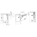 Hafele FREE 3.15 Makas seti F gri