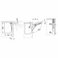 Hafele FREE 3.15 Makas seti G gri
