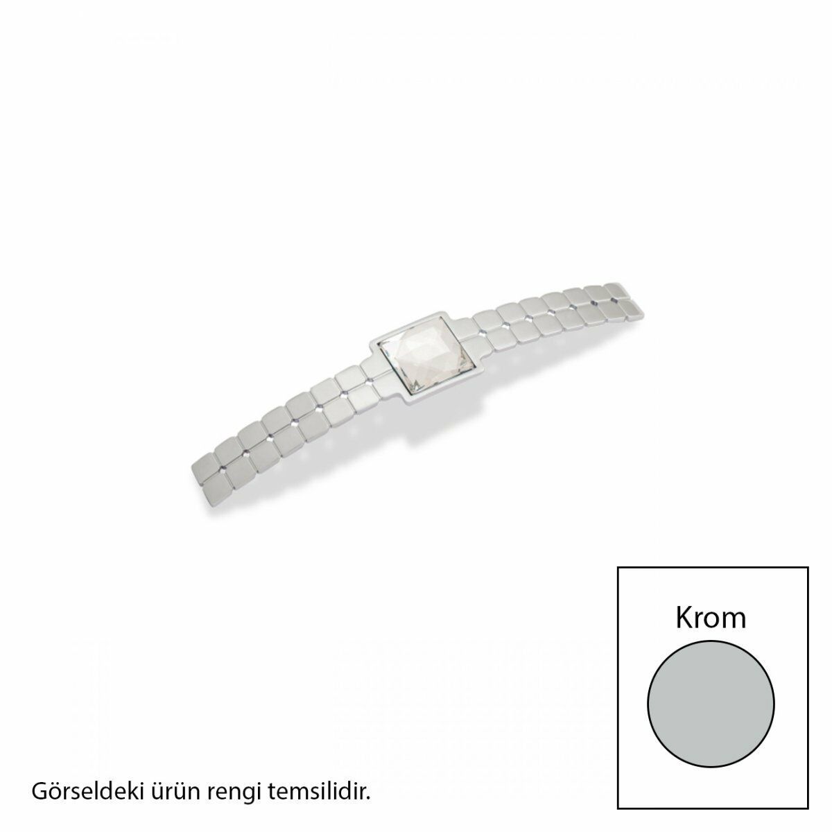 Zavinna Z102 Metal Krom 160mm Akslı Kulp