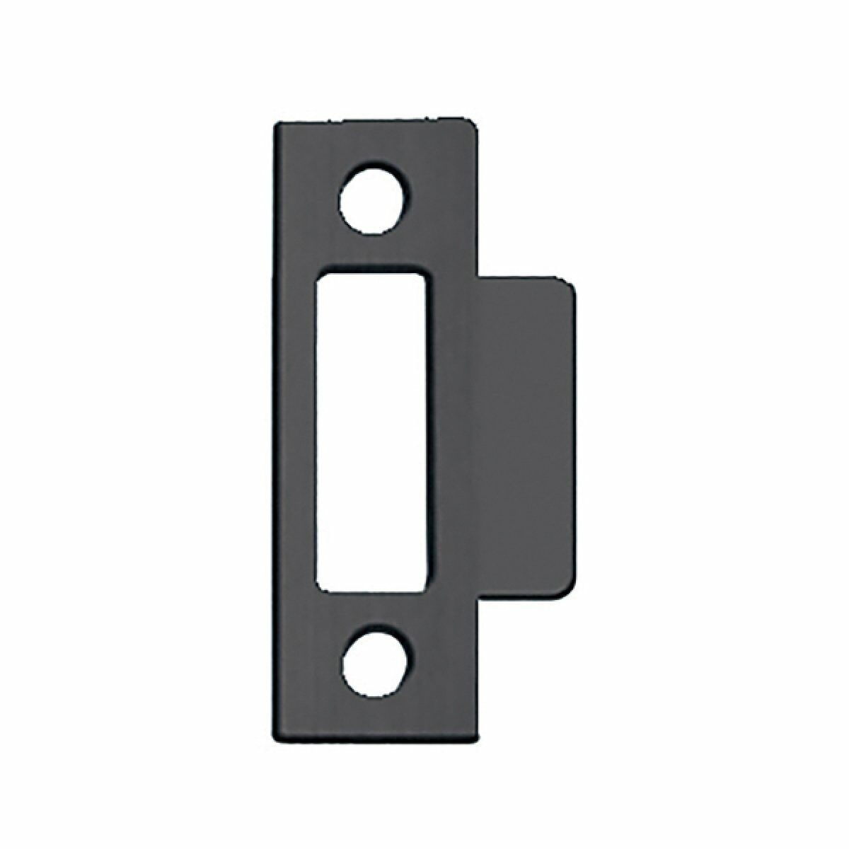 Hafele GLASS LINE Kilit Karşılığı Mat Siyah | Cam Kapı Kilit Karşılığı