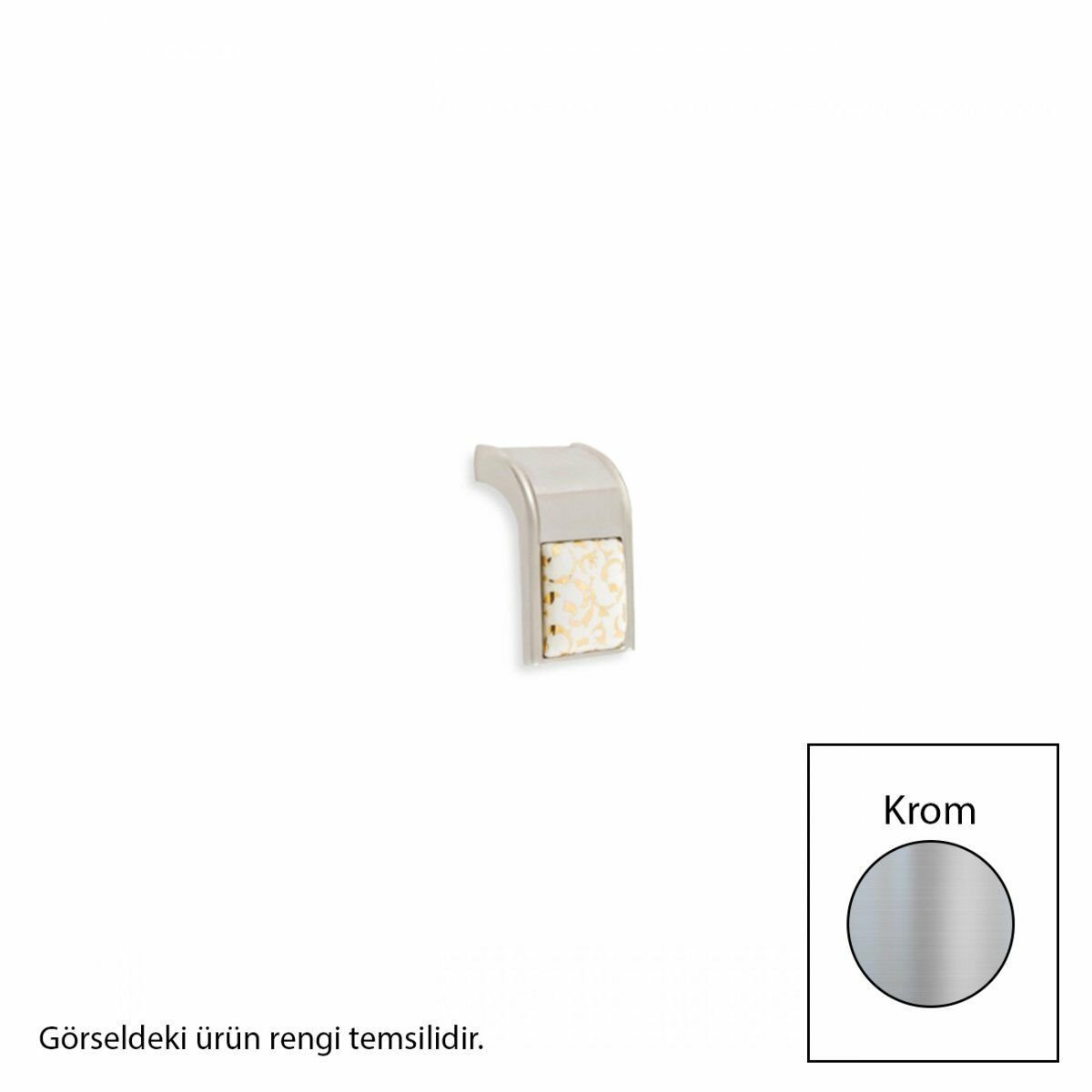 Zavinna Z116 Metal Krom 32mm Düğme Kulp