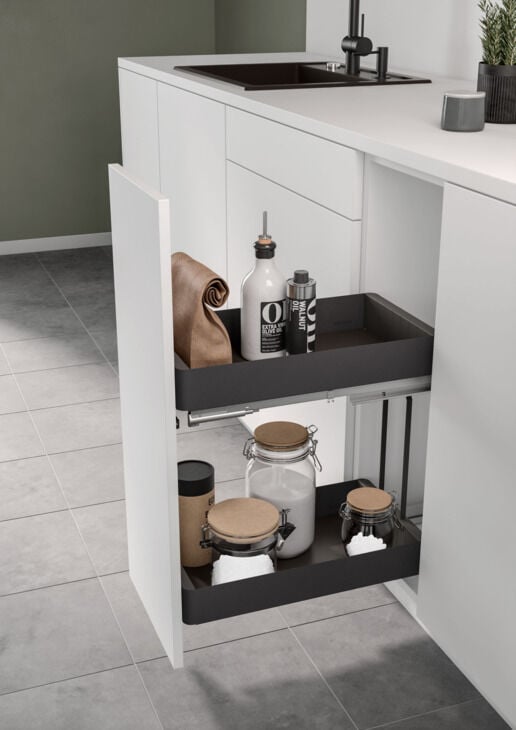 Hafele ,K-LINE 20 T.altı kiler,200,A.Pure,ant.şişelik