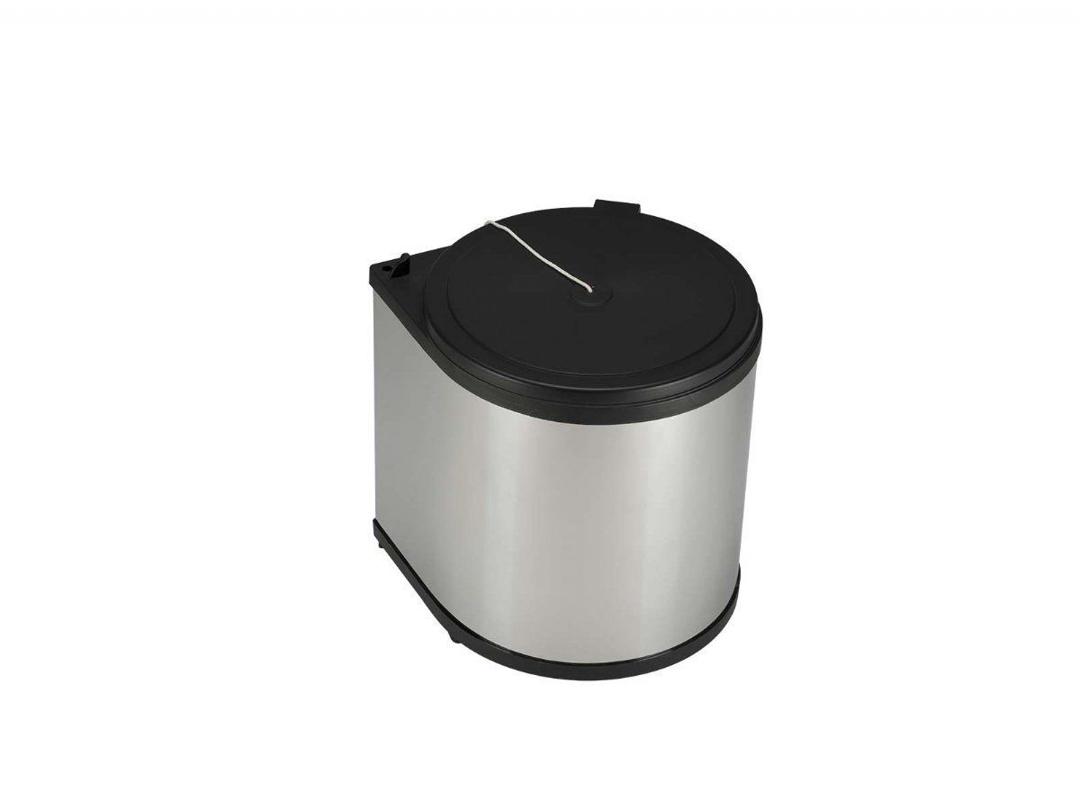 Dolap İçi Çöp Kovası 11 Litre Siyah | Dolap İçi Çöp Kovası