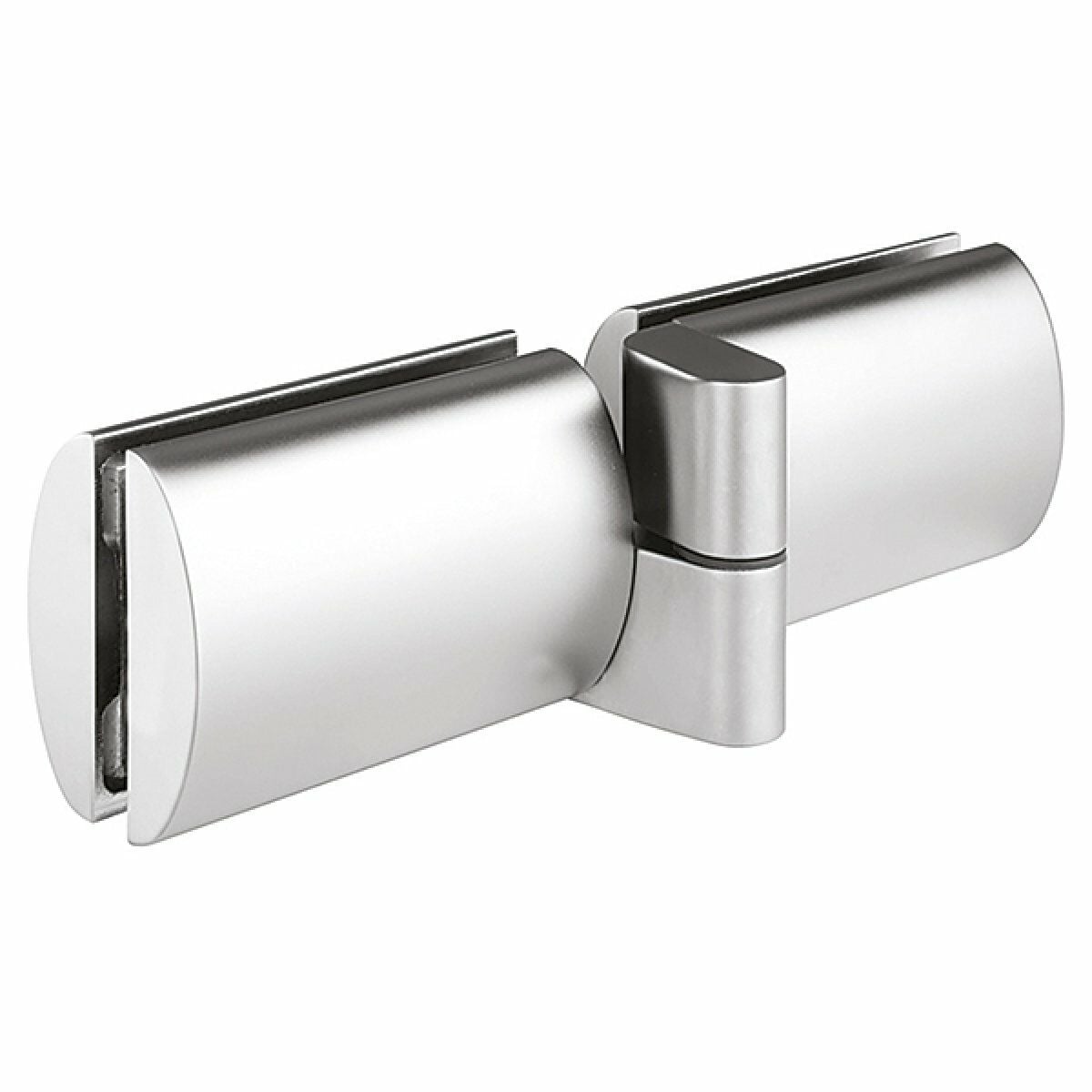 Hafele GLISS Cam Kapı Menteşesi Camdan Cama Mat Krom | 180°