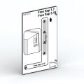 Hafele FREE 1.7 - 3.15 Gövde delik şablonu