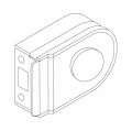 Hafele NOVA Cam kilit karşılığı parlak krom