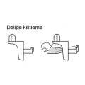 Hafele Raf pimi zam.ni.kpl.kilitli 4,8mm 75kg