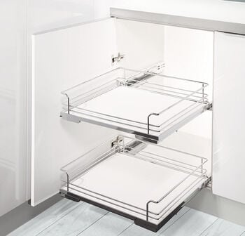 Hafele Kiler çekmece  IN-OUT Sepet Sistemi, parlak krom 600mm