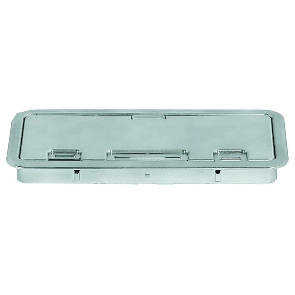 Hafele TOMBO Kablo kapağı dikd. gri 262x118mm