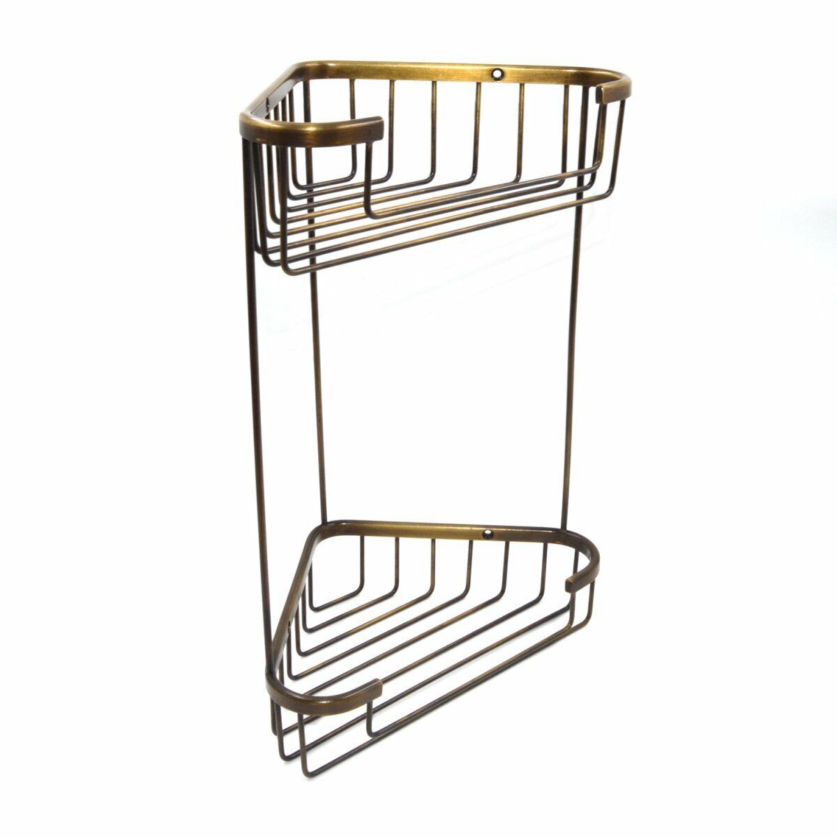 Selin İki Katlı Süngerlik Antik Pirinç | Evye Aksesuarı